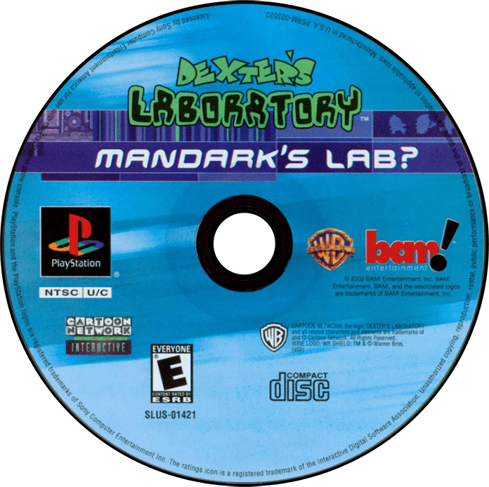 Dexter's Laboratory Mandark's Lab media 5 for Playstation